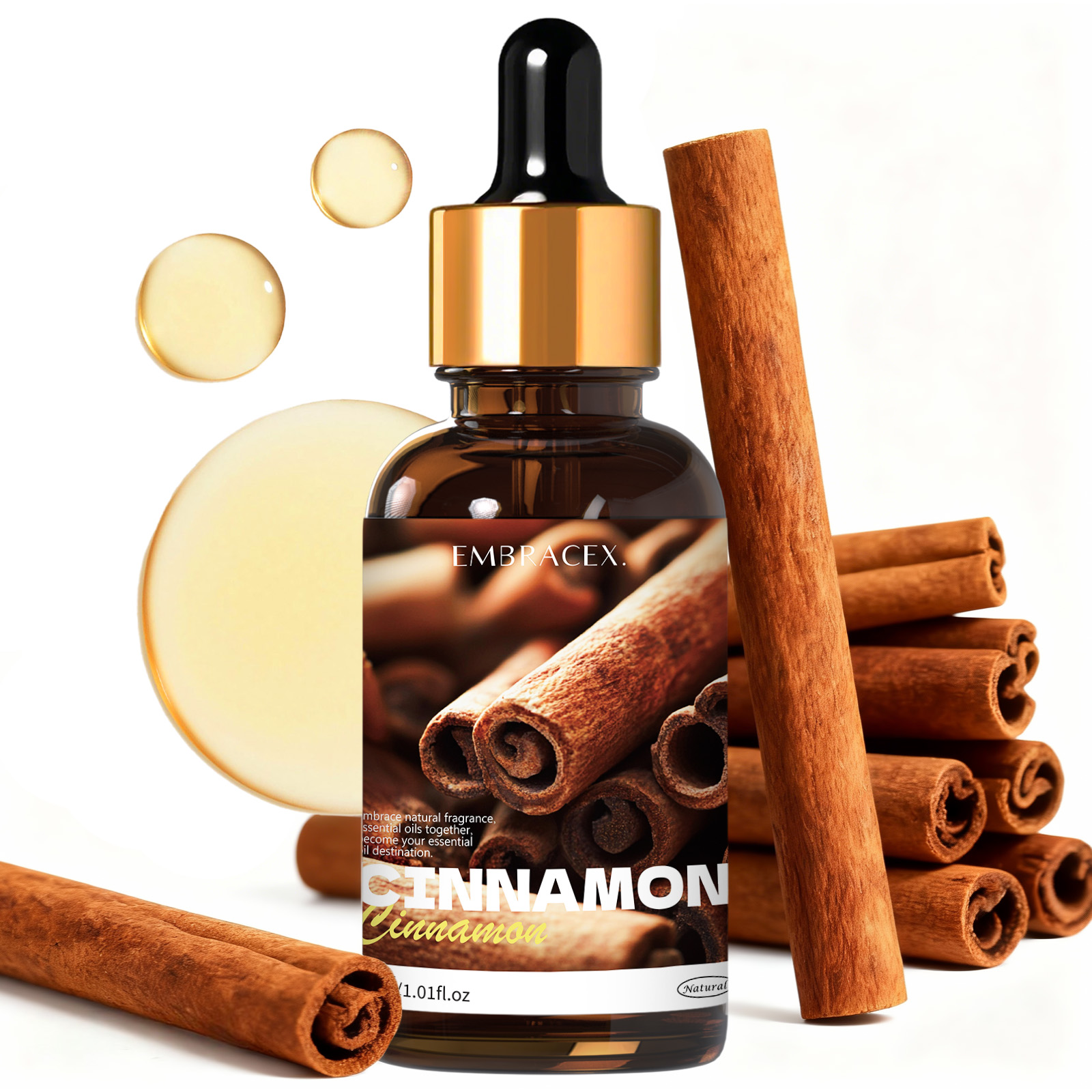 Candle Supplies Essential Oils - Aceite esencial de planta de canela