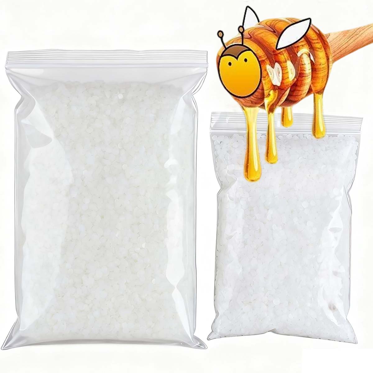 Candle Supplies To Make Candles - Cera de abejas blanca de 200g-1000g,