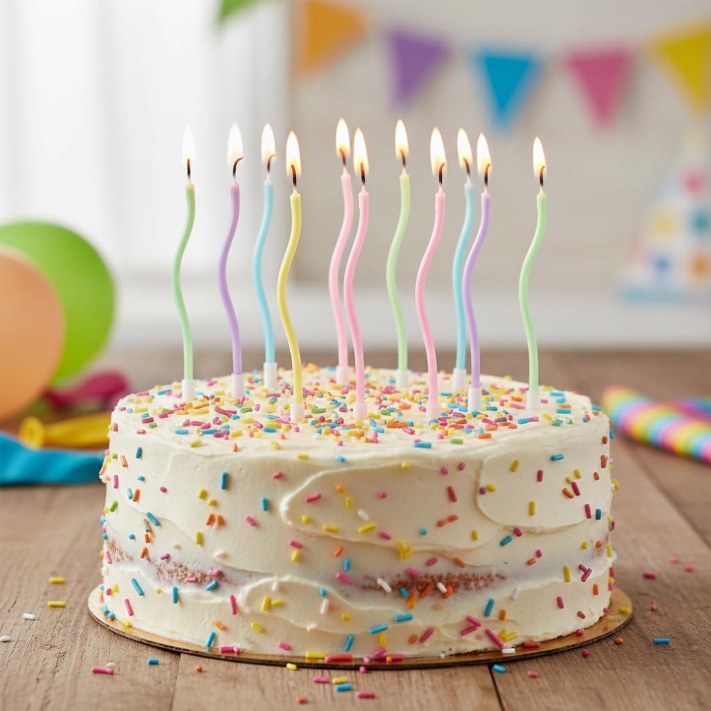 Juego de 12 Velas de Cumpleaño - Supplies Of Candle reseña y precio