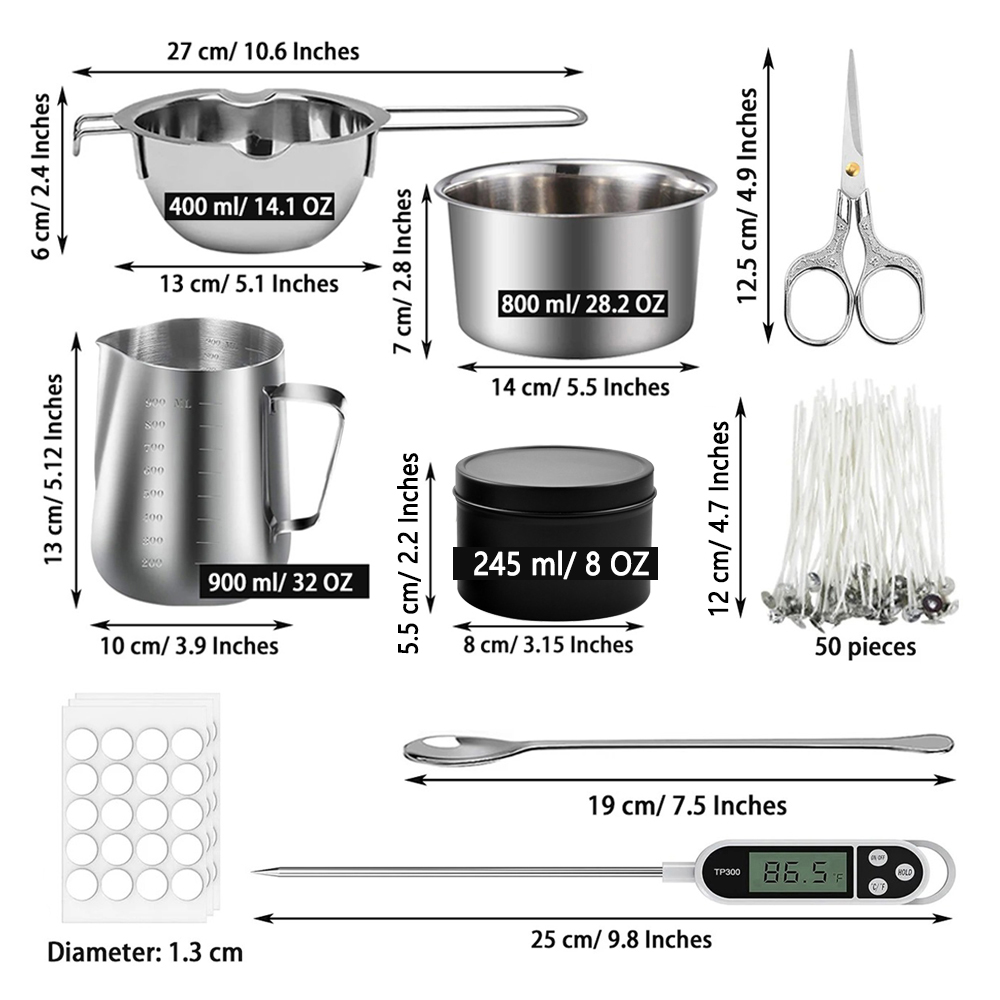 Glintmos Kit de fabricación de - Candle Supplies To Make Candles reseña y precio