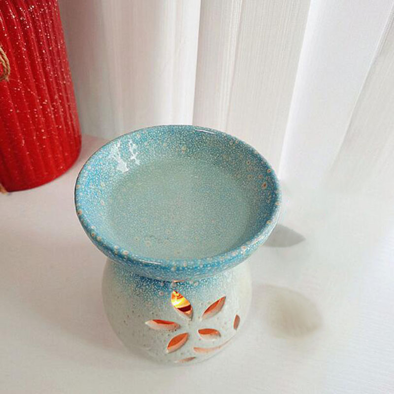 Quemador de Aroma de porcelana - Candle Supplies Essential Oils reseña y precio