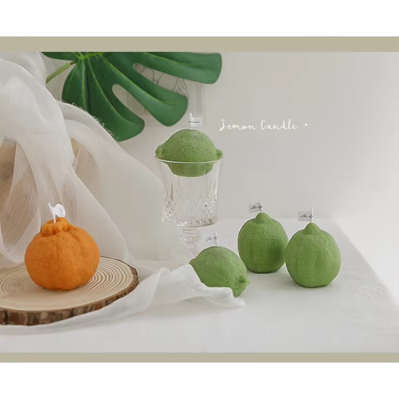 Vela Aromática de Limón Hecha  - Supplies Of Candle reseña y precio